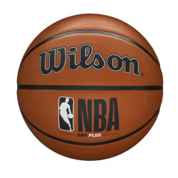 Wilson NBA DRV Plus iekštelpu un āra melns, brūns, balts