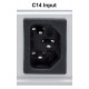 Intellinet 163620 strāvas sadales bloks 8 maiņstrāvas kontaktligzda(-as) 1U melns, sudrabs