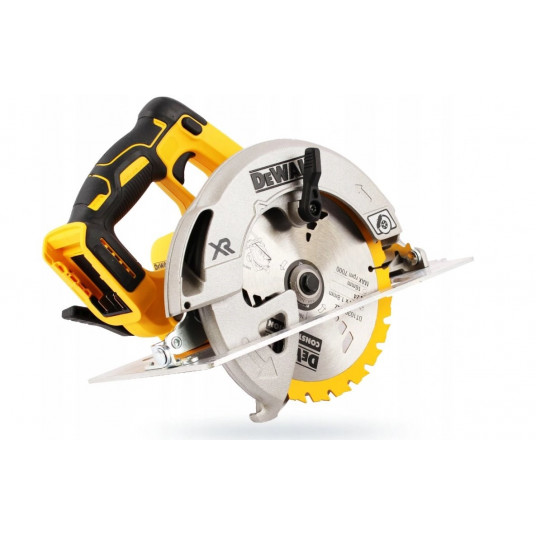 DEWALT DCS570P2-QW portatīvais ripzāģis 18,4 cm, dzeltens, 5500 apgr./min.