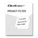 Qoltec 51065 ekrāna privātuma filtrs 29,5 cm (11,6 collas)
