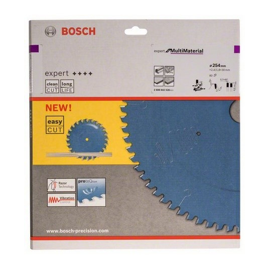 Bosch 2608642528 ripzāģa asmens 25,4 cm 1 gab