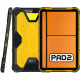 Ulefone Armor Pad 2 8/256GB LTE Black Yellow planšetdators