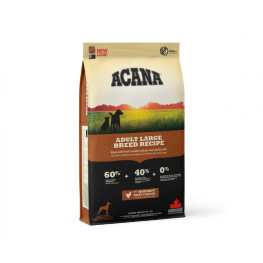 ACANA Adult Large Breed sausā barība lielu šķirņu suņiem 11,4 kg