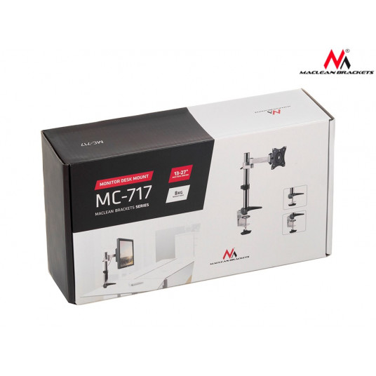 Monitora stiprinājums VESA 13-27'' Maclean MC-717