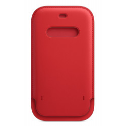 iPhone 12 mini ādas uzmava ar MagSafe — (PRODUCT)SARKANA