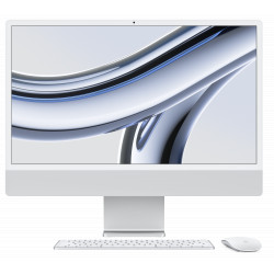 iMac 24” 4,5 K Retina, Apple M3 8C CPU, 8 C GPU/8GB/256 GB SSD/sudraba/RUS