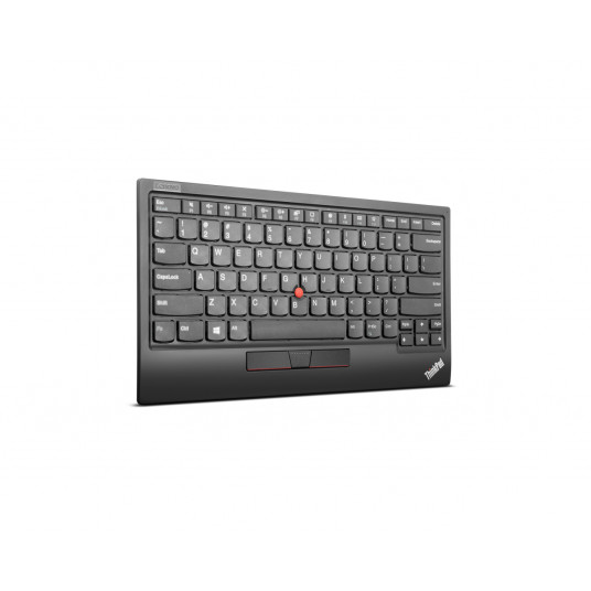 Lenovo ThinkPad TrackPoint Keyboard II Bluetooth 5.0 + 2.4 GHz Wireless via Nano USB dongle, Keyboard layout English, Pure Black