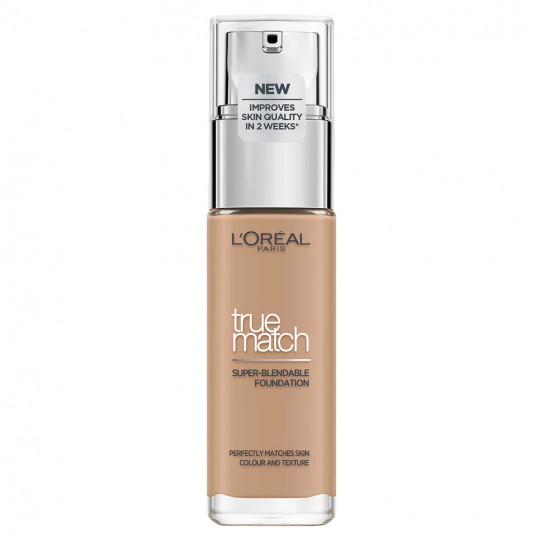 L'Oreal Paris, True Match, šķidrais tonālais krēms, 9,5 W, sarkankoks, SPF 17, 30 ml