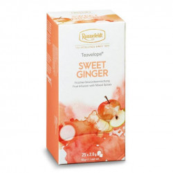 Teavelope® augļu tēja Sweet Ginger 25 gab.