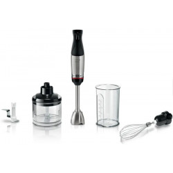 Bosch Serie 6 MSM6M622 blenderis Blenderis "Ēdiena gatavošanas blenderis" 1000 W melns, nerūsējošais tērauds