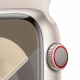 Viedpulkstenis Apple Watch Series 9 GPS + Cellular 45mm Starlight Aluminium Case with Starlight Sport Band - S/M MRM83ET/A