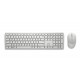 Dell tastatūra un pele KM5221W Pro Wireless, RU, 2,4 GHz, balta