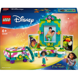 LEGO® 43239 DISNEY Mirabelle foto rāmis un dārglietu kastīte