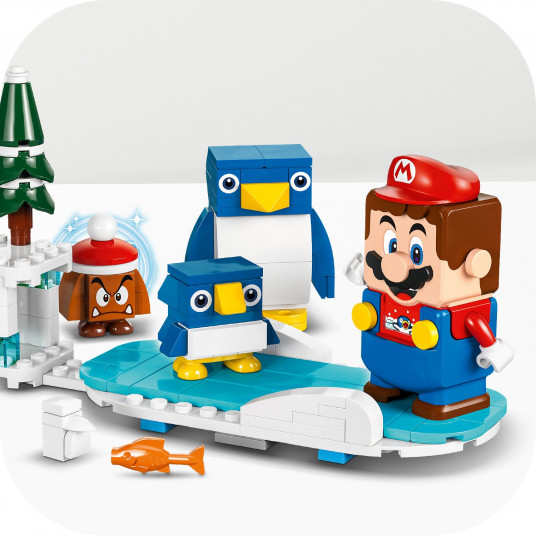 LEGO® 71430 SUPER MARIO pingvīnu ģimenes sniega piedzīvojums — bonusa komplekts