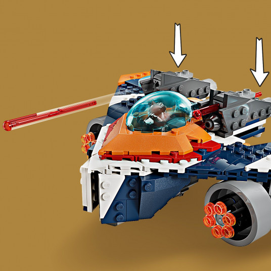LEGO® 76278 Marvel Rocket Warbird pret Ronanu