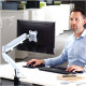 Fellowes ergonomisks rokturis 1 monitoram EPPA™ balts