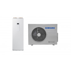 SAMSUNG gaiss-ūdens 4,4/5,0 kW SPLIT siltumsūkņa KOMPLEKTS (ar 200 l tilpuma sildītāju) AE200RNWSEG/EU + AE040RXEDEG/EU