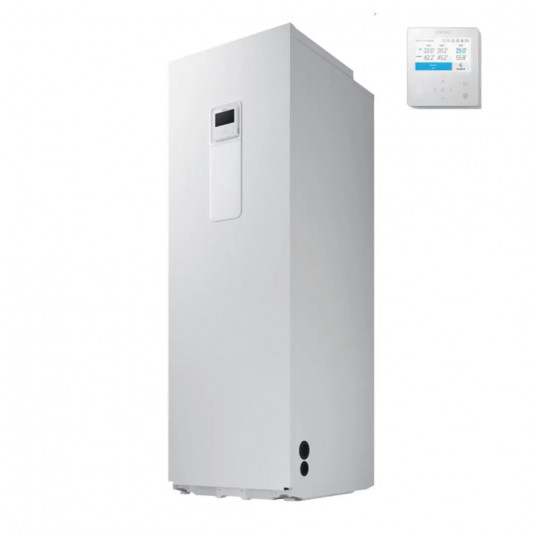 SAMSUNG gaiss-ūdens 8 kW Mono HT Silent siltumsūkņa monobloks ar 200 l tilpuma sildītāju AE080BXYDEG/EU + AE200RNWMEG/EU