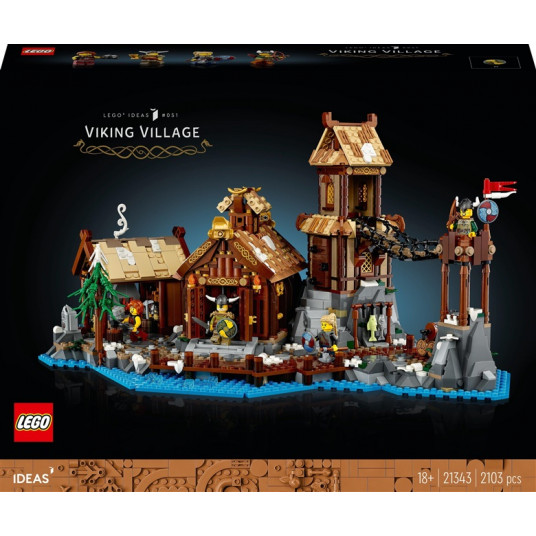 LEGO® 21343 IDEJAS Vikingu ciemats 