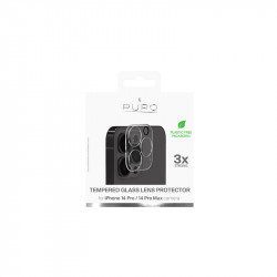 Rūdīta stikla kameras objektīva aizsargs PURO priekš iPhone 14 Pro-14 Pro Max / SDGLIPHONE14P61