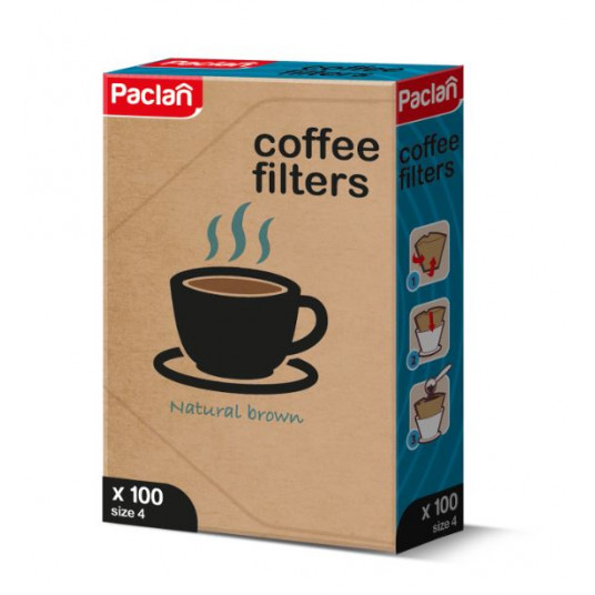 Kafijas automātu filtri PACLAN 100 gab