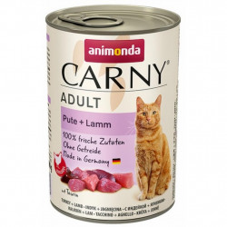 ANIMONDA Cat Carny Adult Turcija ar jēra gaļu - mitrā kaķu barība - 400 g
