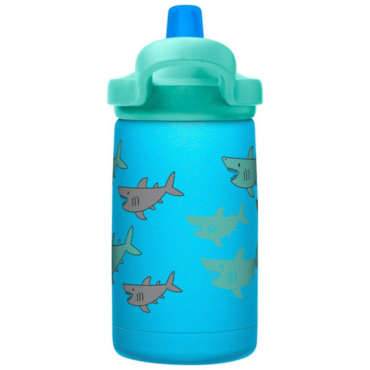 Butelka termiczna dla dzieci CamelBak eddy+ Kids SST Vacuum Insulated 350ml, School of Sharks