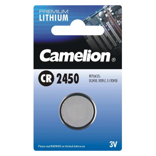 Camelion CR2450-BP1 CR2450, Lithium, 1 pc(s)