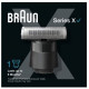 Skūšanās galviņa BRAUN XT20 Series X asmens