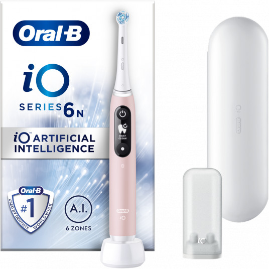 Elektriskā zobu birste Oral-B iO 6N, iOM6.1A6.1K, rozā