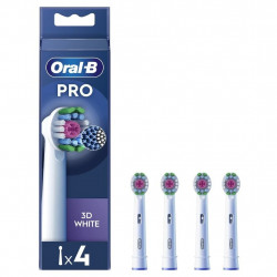 Oral-B Pro 3D White, Zobu birstes uzgaļi, 4 gab.