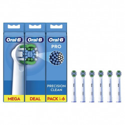 Oral-B Precision Clean Pro, Zobu birstes uzgaļi, 6 gab.