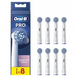 Oral-B EB60-8 Sensitive Clean Pro, Zobu birstes uzgaļi, 8 gab.
