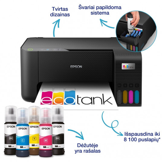 Epson EcoTank L3230 viss vienā tintes tvertnes printeris