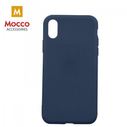 Mocco Ultra Slim Soft Matte 0.3 mm Silicone Case for Samsung Galaxy S21 FE Blue