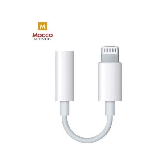 Mocco MMX62ZM/A 3.5 mm to Lightning Audio Adapter for Apple (Analog)