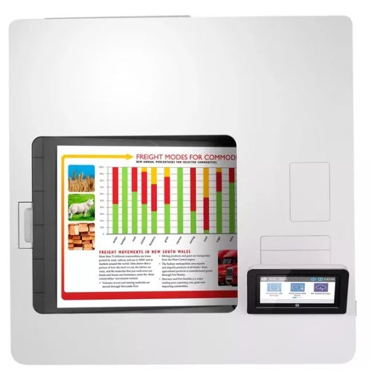 HP Color LaserJet Enterprise M555x lāzerprinteris