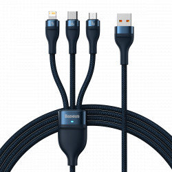 Baseus 3in1 Flash sērijas USB kabelis 1,2 m