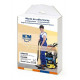 K&M KM-QUNI31.A Putekļu maisi putekļu sūcējam KARCHER / MAKITA