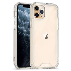 Mocco Acrylic Air Case Silicone Case for Apple iPhone 11 Pro Transparent