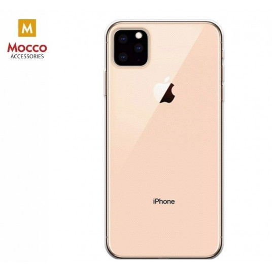 Mocco Ultra Back Case 0.3 mm Silicone Case Apple iPhone 11 Pro Transparent