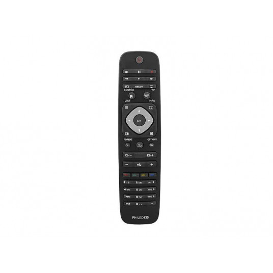 HQ LXP430 TV remote control Philips LED-430 3D Black