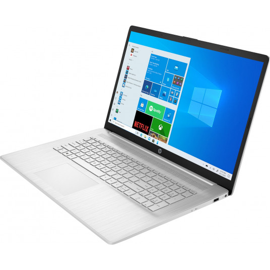 HP 17-CN3033CL i5-1335U 17,3 collu FHD 16GB SSD512 BT BLKB Win11 Natural Silver (REPACK) 2Y