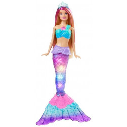 Lelle Barbie Dreamtopia Twinkle Lights Mermaid HDJ36, 30 cm