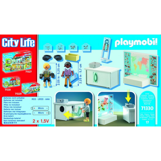 Konstruktors Playmobil Virtuālā klase 71330, plastmasa