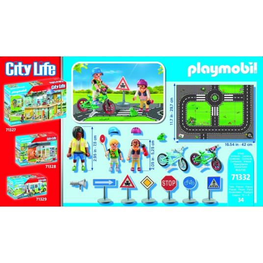 Konstruktors Playmobil Traffic Education 71332, plastmasa