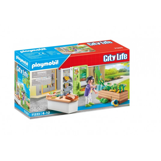 Konstruktors Playmobil pusdienu kiosks 71333, plastmasa