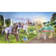 Konstruktors Playmobil Trīs zirgi ar segliem 71356