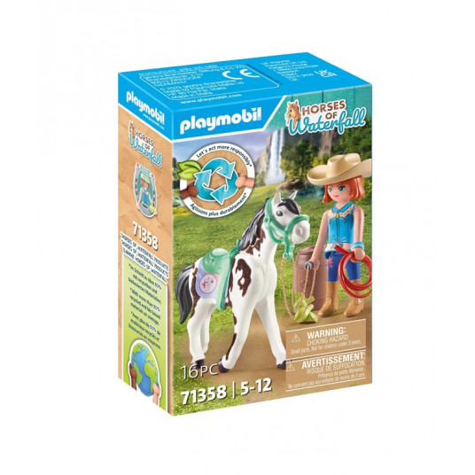 Konstruēt. Playmobil piegāde. Laiks kopā ar Elliju un Sadu. 71358