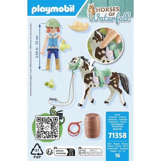 Konstruēt. Playmobil piegāde. Laiks kopā ar Elliju un Sadu. 71358